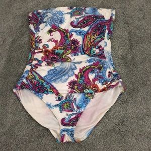 Tommy Bahama Multi-Colored Swimsuit Size 10